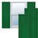 True Fit PVC Shaker Fixed Mount Shutters