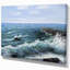 Vagues déferlantes-impression d’art graphique sur toile tendue-29505692