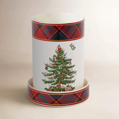 Tartan Wine Chiller with Coaster