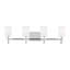 Rowley 4 Light Frosted Dimmable Vanity Light-288097331