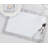 Lily Collection Polyester No Pattern Rectangle Placemat-61422848