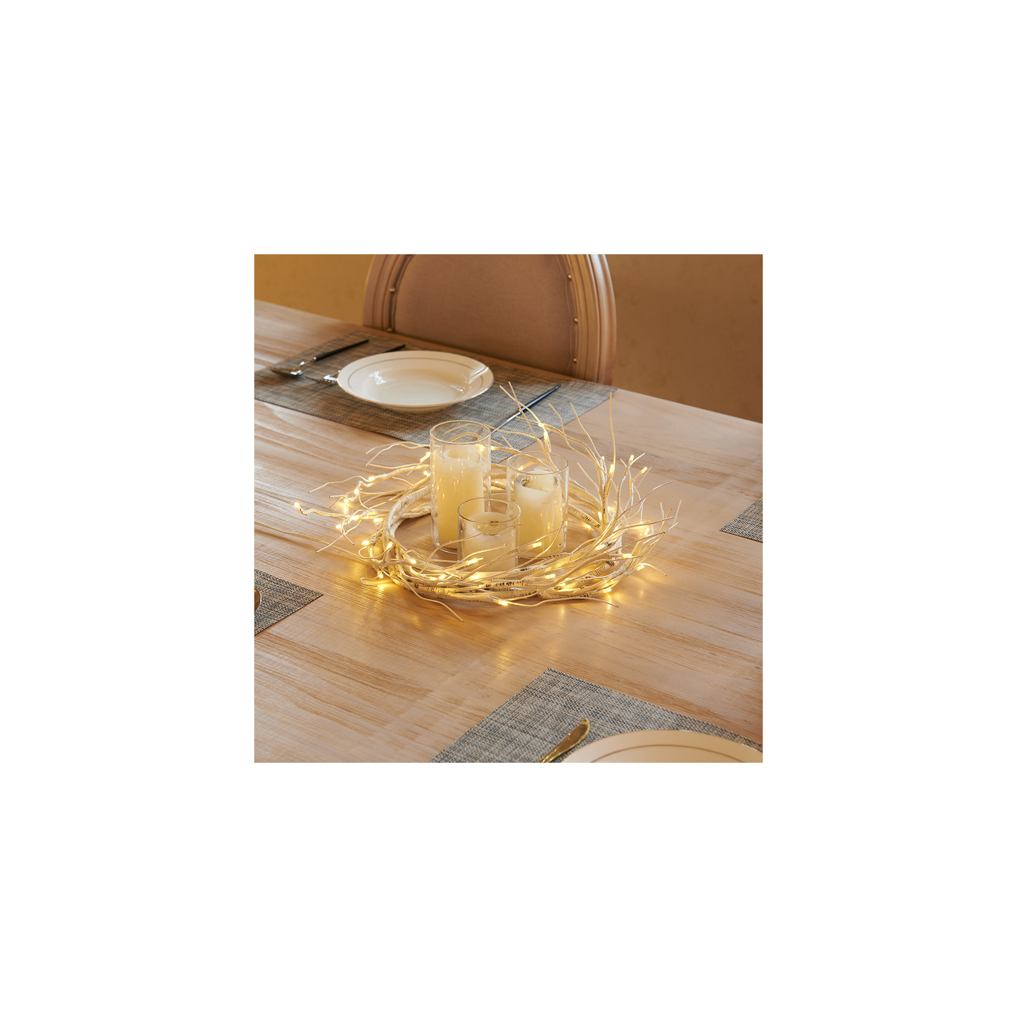 47'' in. Lighted Garland