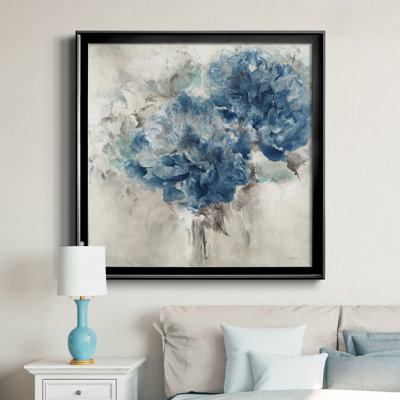 Floral Notes - Reproduction d'art sur toile encadrée
