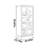 Pure solid wood furniture bookcase