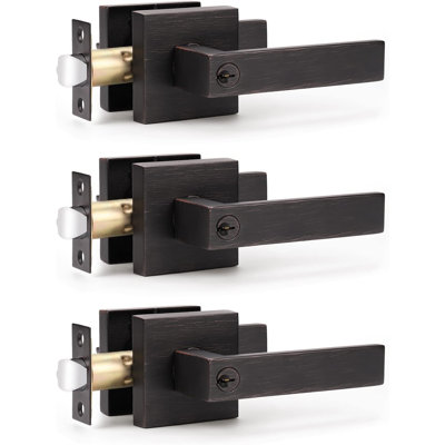 Keyed Entry Door Handles Keyed Alike
