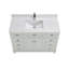 Meuble-lavabo 48 po en bois massif avec comptoir en pierre reconstituée, lavabo simple-106886526-106886515