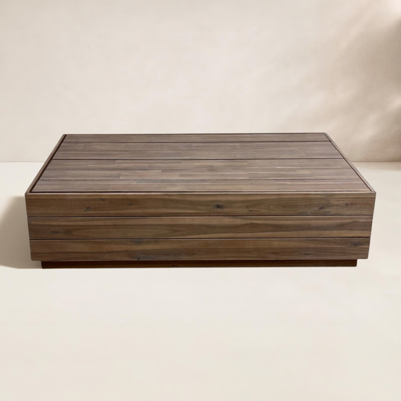 Altman Love Acacia Storage Coffee Table