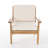 Comfortable And Sturdy Peyton Outdoor Club Chair Set For Relaxing In The Backyard With Deep Seating And Water-Resistant Cushions
