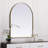 Sabine Metal Arch Wall Mirror-272105434-272105258