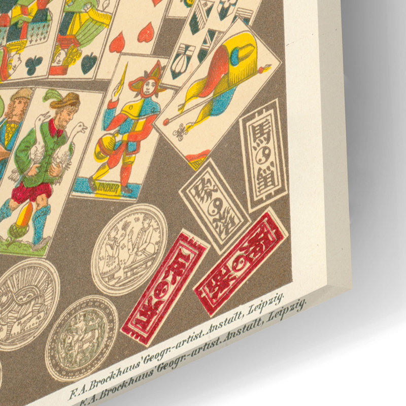 «Play Cartes» par Wild Apple, H 16 po x l 24 po
