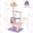 Multi-Level Cat Tower With Sisal Covered Scratching Posts For Small Cats