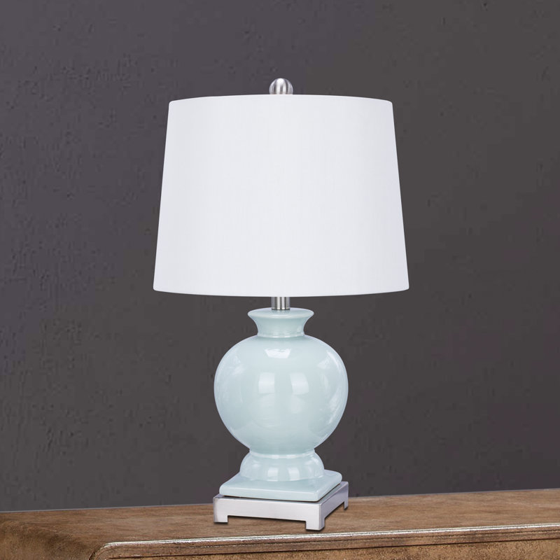 Middlesbrough Metal Table Lamp, Light Green