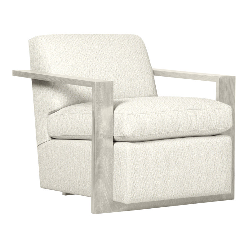 Thom Filicia Home 32" Wide Upholstered Armchair, Kenworth Pearl, Wrenn