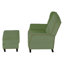 153cm Wide Chenille Wall Recliner Standard Recliner-1932448411