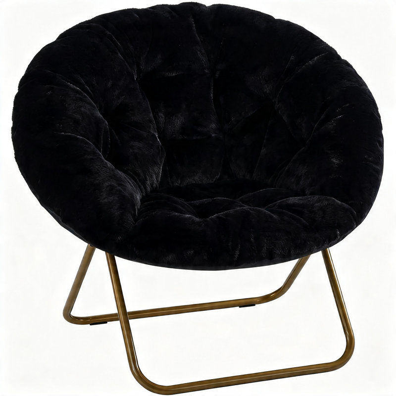 Chaise parsons de 35,89 po de largeur, Noir