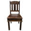 Rivero Solid Wood Slat Back Side Chair in Brown
