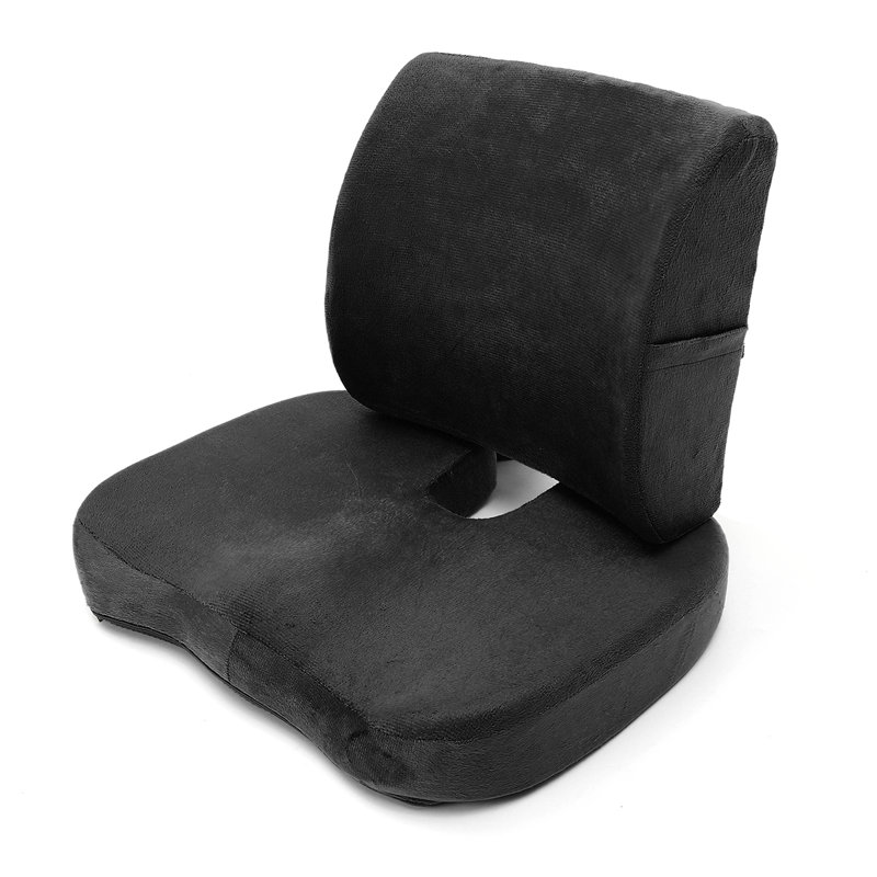 Coussin de siège / dossier d'extérieur, Noir