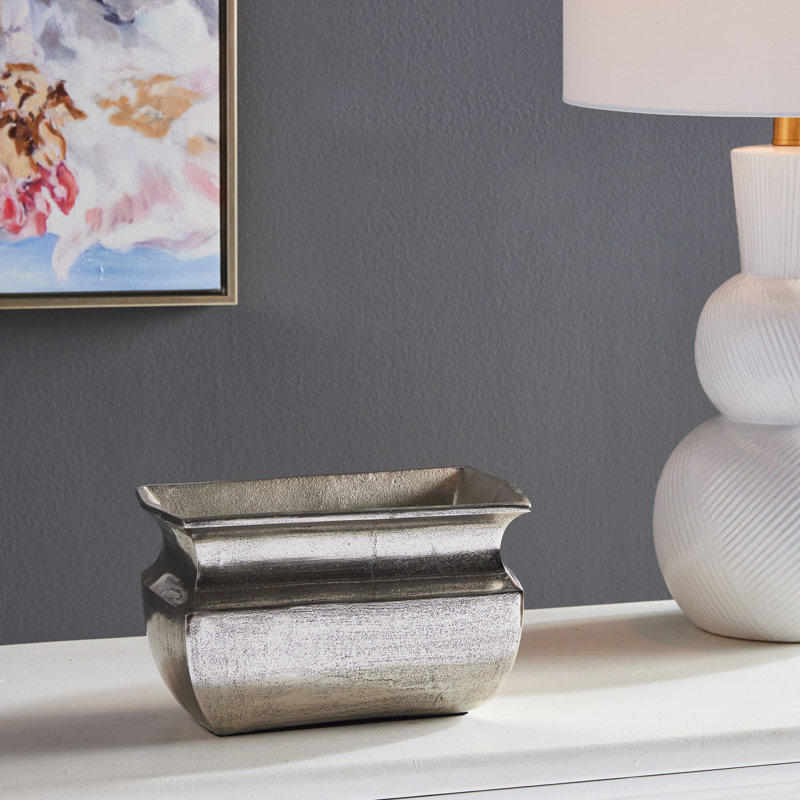 Handmade Aluminum Table Vase