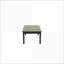 Ensemble de table basse 3 pièces gris foncé contemporain pour le salon, robuste et facile à assembler-1253776356
