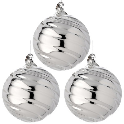 120mm Heavy Glass Ball Ornament 