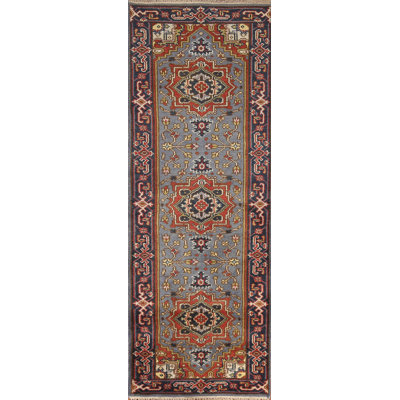 Tapis de couloir Heriz Serapi