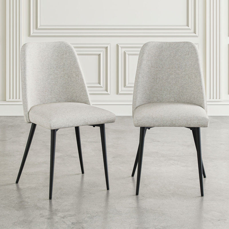 Chaise d'appoint Caistance, Beige naturel