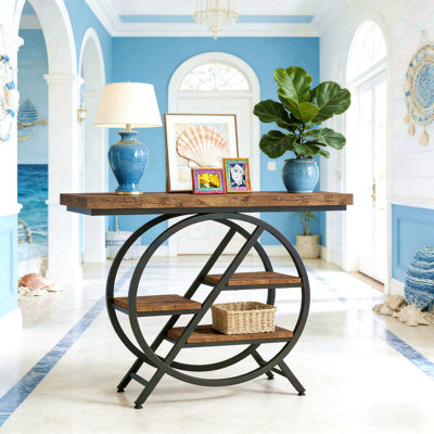 Table de couloir, console chic, table de vestibule fonctionnelle