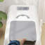 Stainless Steel Litter Box Enclosure with Scoop-115118128