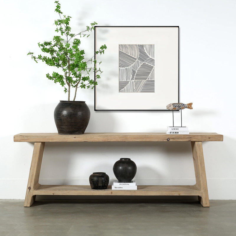 Ravenna 87'' W Solid Wood Console Table