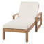 Chaise longue de patio avec coussin et dossier réglable Armani-1381954609-1398065896