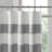 Shower Curtain With 3M Treatment Grey 108X72"