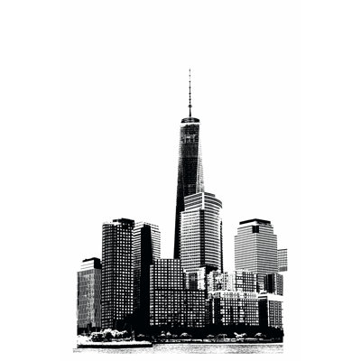 NYC In Pure B&W XIX by Jeff Pica - Wrapped Canvas Print