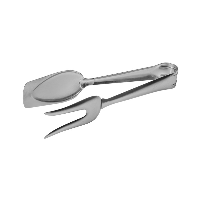 Original Vintage Roasts and Vegetable Tongs - 6 Pieces - Stainless Steel