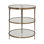 Vienna Glass End Table