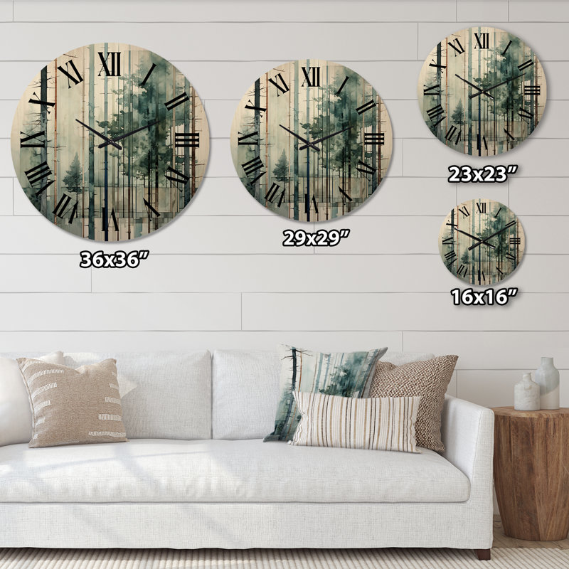 Horloge murale Neyah, Moyenne
