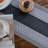Symona Runner No Pattern Linen Blend Table Runner-176726314-176726313