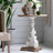 Antique White Round Side Table-1344862477