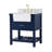 Pelaghia 30'' Single Bathroom Vanity with Marble Top-57367886