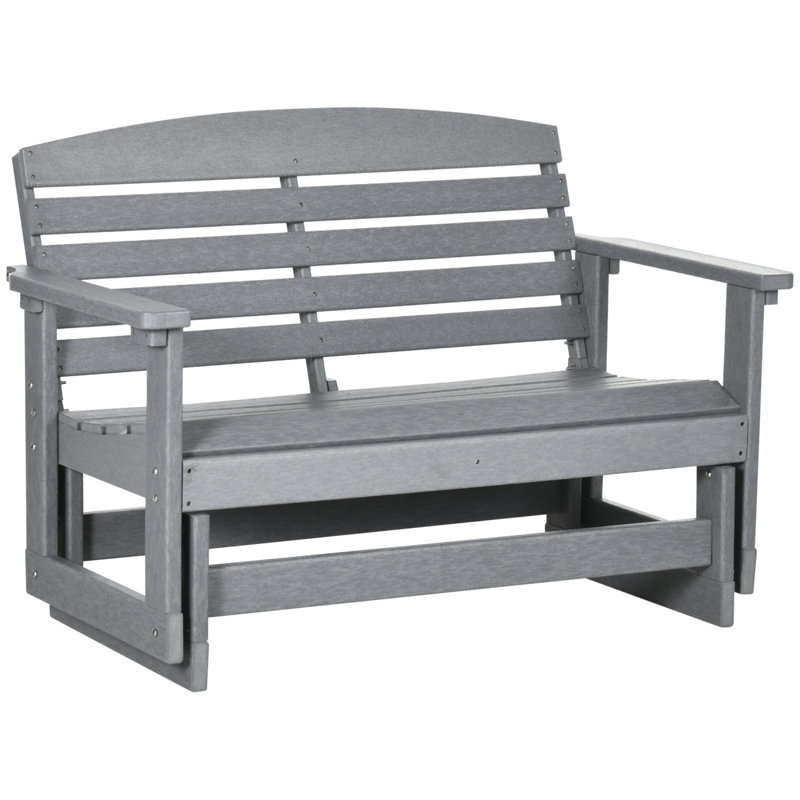 Causeuse de balançoire double pour 2 personnes Outsunny