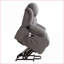 Fauteuils inclinables Power Lift avec chaleur & amp; Massage, port USB, poches latérales | Gris ardoise | Fauteuil inclinable en tissu-474466840