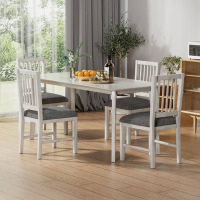 Ensemble de table de salle à manger 5 pièces Farmhouse