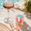 Home Wet Bar 4 qt. Ice Chest Cooler in Beige and Blue