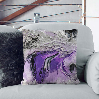 Abstract Square Throw Cushion