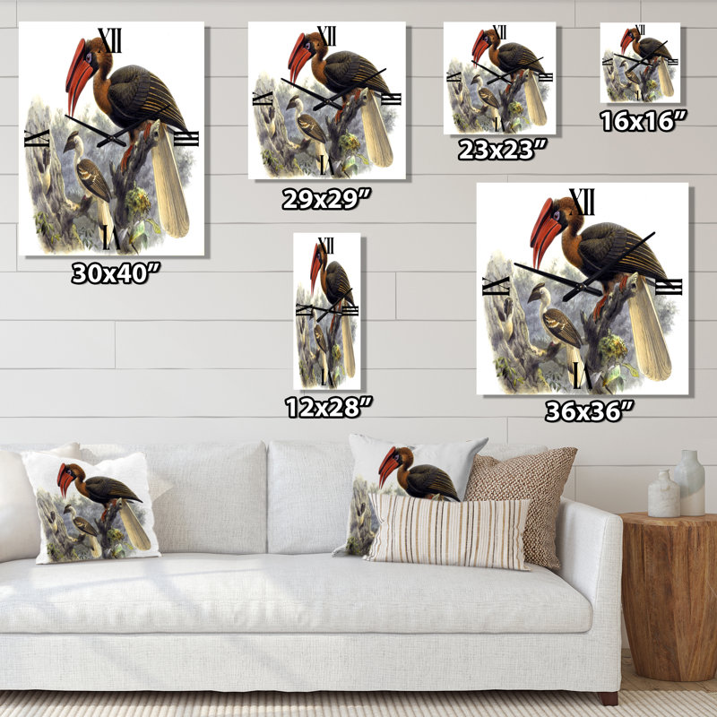 Horloge murale australienne, Moyen