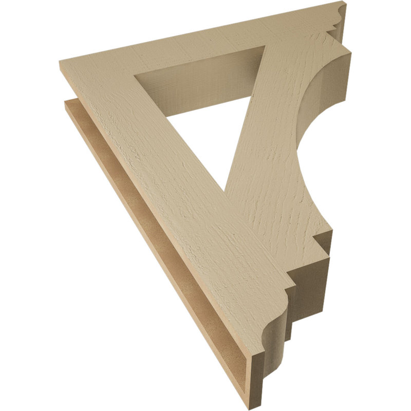 Support en bois de cèdre impérial traditionnel Imperial, H 40 po x l 5,5 po x P 32 po