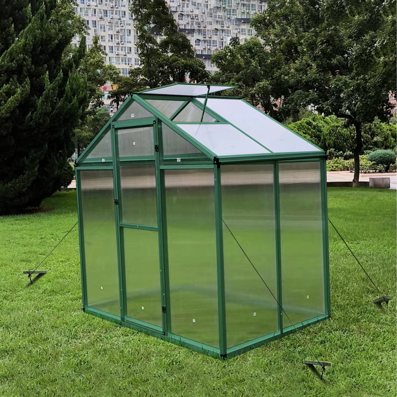 Serre en polycarbonate 6X4 Ft Wind Wind