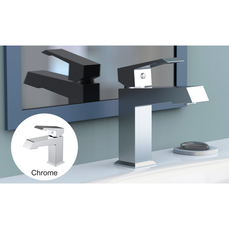 Robinet de salle de bain à un trou