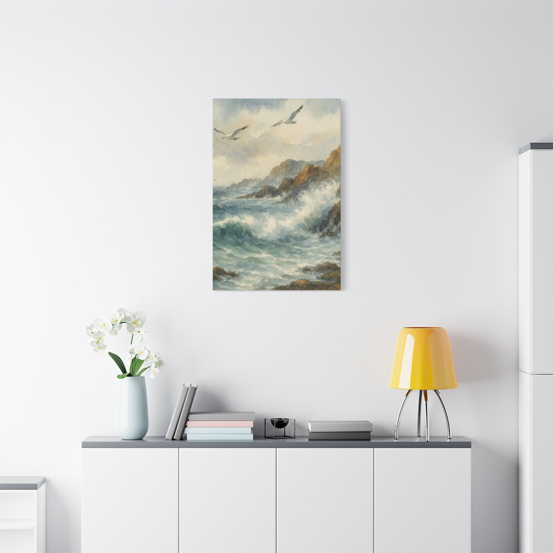 Aaroon Single Picture Frame Print on Canvas, 91.44 cm H x 60.96 cm W