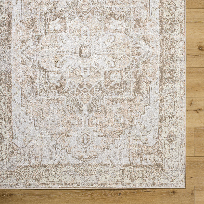 Janiaha Oriental Indoor Rug, Rectangle 5'3" x 7'