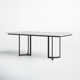 Wainwright 71'' Marble Dining Table